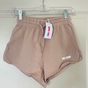 Full Send Nelk Boys Daily Shorts Nude - Small (S)